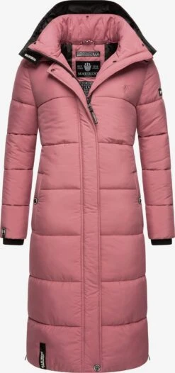 Marikoo Manteaux Dhiver Manteau D’hiver Femme Rose -Marikoo 3e093d7587b157eb6f9c97f5f5a14236