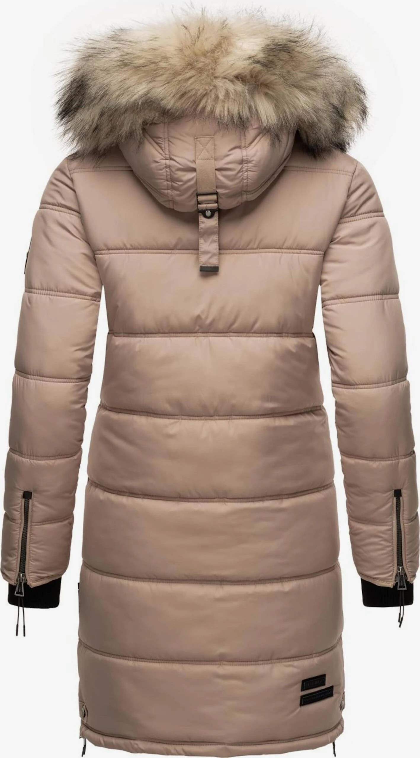 Marikoo Manteaux Dhiver Manteau D’hiver Chaskaa Femme Taupe 5 Marikoo Manteaux Dhiver Manteau D’hiver Chaskaa Femme Taupe – Image 3