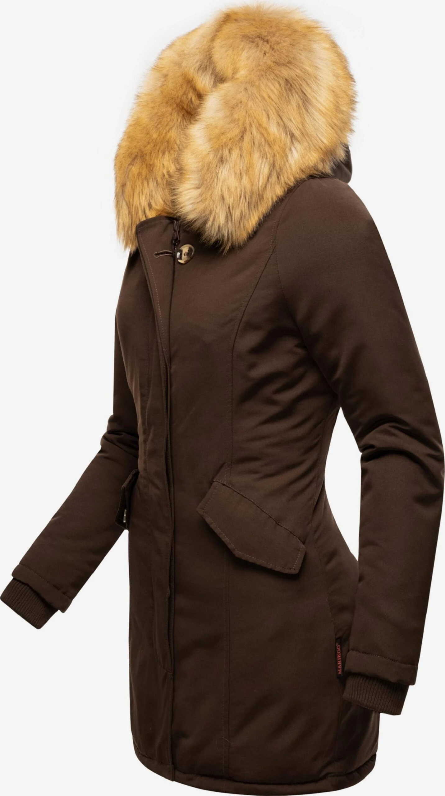 Marikoo Parkas Parka D’hiver Karmaa Femme Marron 4 Marikoo Parkas Parka D’hiver Karmaa Femme Marron – Image 2