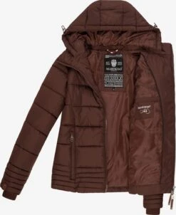 Marikoo Vestes Dhiver Veste D’hiver Sole Femme Chocolat -Marikoo 40c4878b76973c9d4cd28c493d79a01a