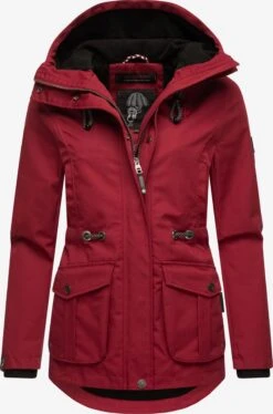 Marikoo Parkas Parka Mi-saison Babetaa Femme Rouge Sang -Marikoo 413cc121425ddd8b28e8074137238bd9