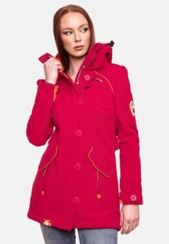 Marikoo Vestes Dextérieur Veste Fonctionnelle Soulinaa Femme Framboise -Marikoo 416224ad2ffa2fc471edcf5285932a05