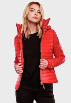 Marikoo Vestes De Mi-saison Veste Mi-saison Löwenbaby Femme Rouge -Marikoo 447318aabbd69e729e70330e80eecd9a