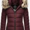 Marikoo Vestes Dhiver Veste D’hiver Lerikaa Femme Bordeaux -Marikoo 45a3bff4742b62f4aca791a44ae1f46d