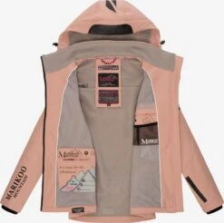 Marikoo Vestes Dhiver Veste D’hiver Femme Rose -Marikoo 47832c8e56b52b7579e8d9ce7a181de6