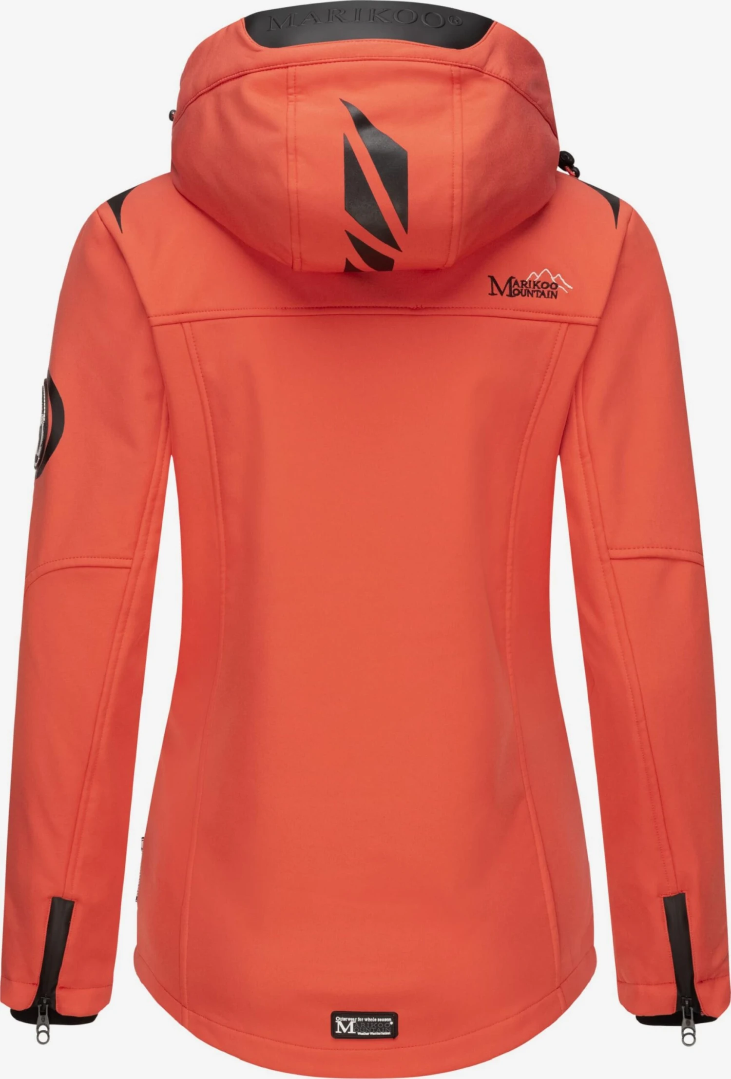 Marikoo Vestes Dhiver Veste D’hiver Femme Corail 5 Marikoo Vestes Dhiver Veste D’hiver Femme Corail – Image 3