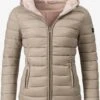 Marikoo Vestes Dextérieur Veste Fonctionnelle Femme Beige Clair -Marikoo 47d6598eb6af24b4715d1b824d28cea5