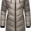 Marikoo Manteaux Dhiver Manteau D’hiver Armasa Femme Gris -Marikoo 486e646bc5e6b57d5477bd9ea91d4fe6