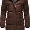 Marikoo Manteaux Dhiver Manteau D’hiver Schneesternchen Femme Marron -Marikoo 48ebaefc0e18b11eab2365137c8200a4