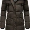 Marikoo Manteaux Dhiver Manteau D’hiver Schneesternchen Femme Anthracite -Marikoo 4a7f0f049e4c981bc1bc554f29e53fe0