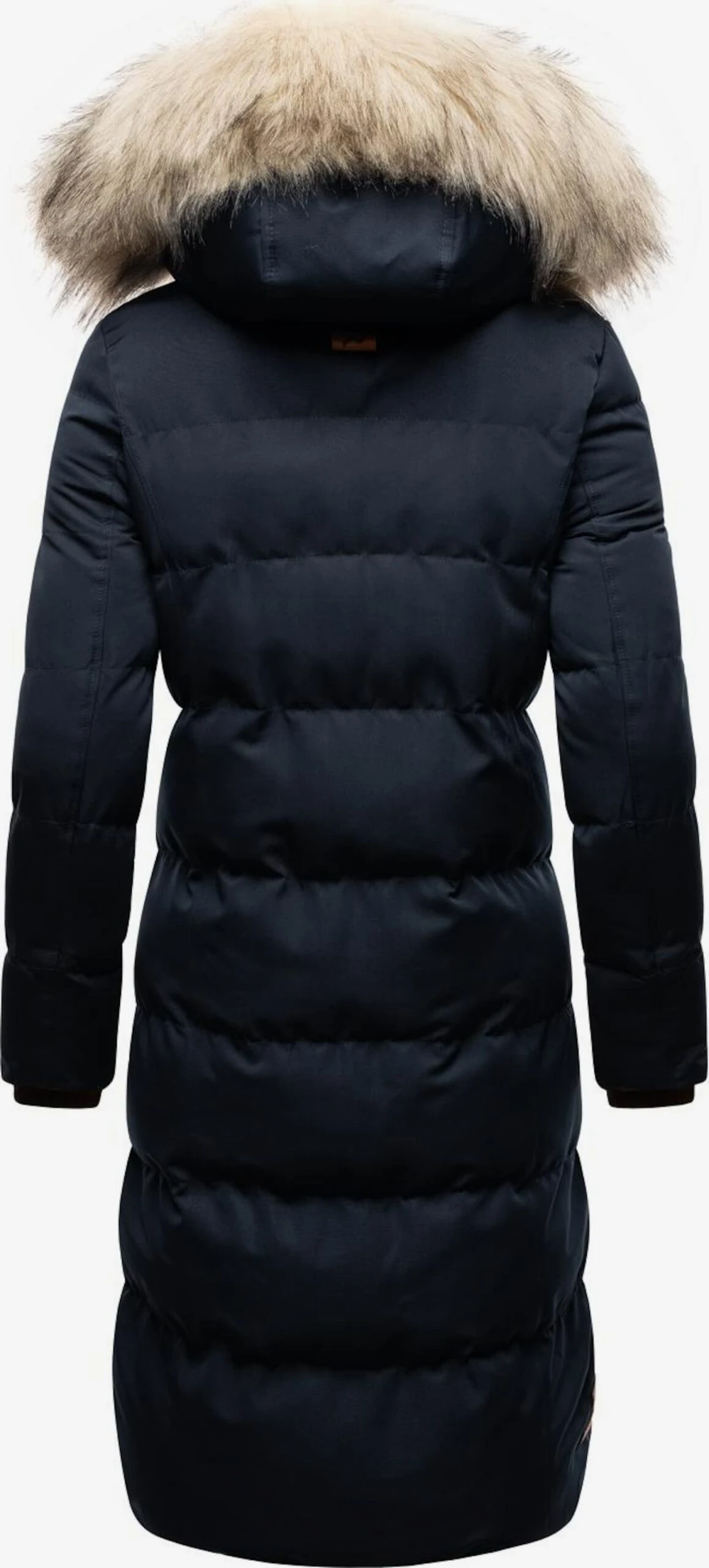 Marikoo Manteaux Dhiver Manteau D’hiver Schneesternchen Femme Bleu Marine 5 Marikoo Manteaux Dhiver Manteau D’hiver Schneesternchen Femme Bleu Marine – Image 3
