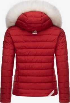 Marikoo Vestes Dhiver Veste D’hiver Nasriin Femme Rouge -Marikoo 4b8c1100125dc6c05c82457ce1555a45