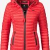 Marikoo Vestes De Mi-saison Veste Mi-saison Samtpfote Femme Rouge 1 Marikoo Vestes De Mi-saison Veste Mi-saison Samtpfote Femme Rouge -Marikoo 4d6322d22f138149d2d2a2e48d711455