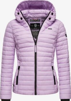Marikoo Vestes De Mi-saison Veste Mi-saison Samtpfote Femme Violet Clair