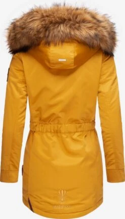 Marikoo Manteaux Dhiver Manteau D’hiver Sanakoo Femme Jaune Dor -Marikoo 51e840c13a62fcf8189c048011b13f39