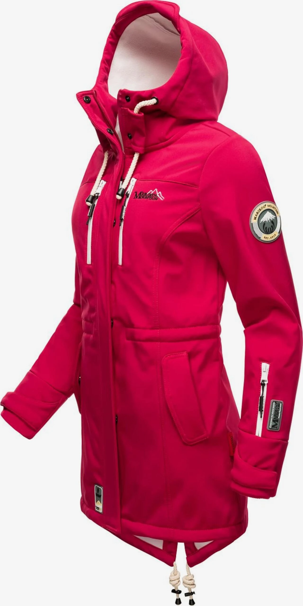 Marikoo Manteaux De Pluie Manteau Fonctionnel Zimtzicke Femme Framboise 4 Marikoo Manteaux De Pluie Manteau Fonctionnel Zimtzicke Femme Framboise – Image 2