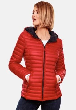 Marikoo Vestes De Mi-saison Veste Mi-saison Asraa Femme Rouge 14 Marikoo Vestes De Mi-saison Veste Mi-saison Asraa Femme Rouge -Marikoo 537955d540b2c1e193164769e465f0b6