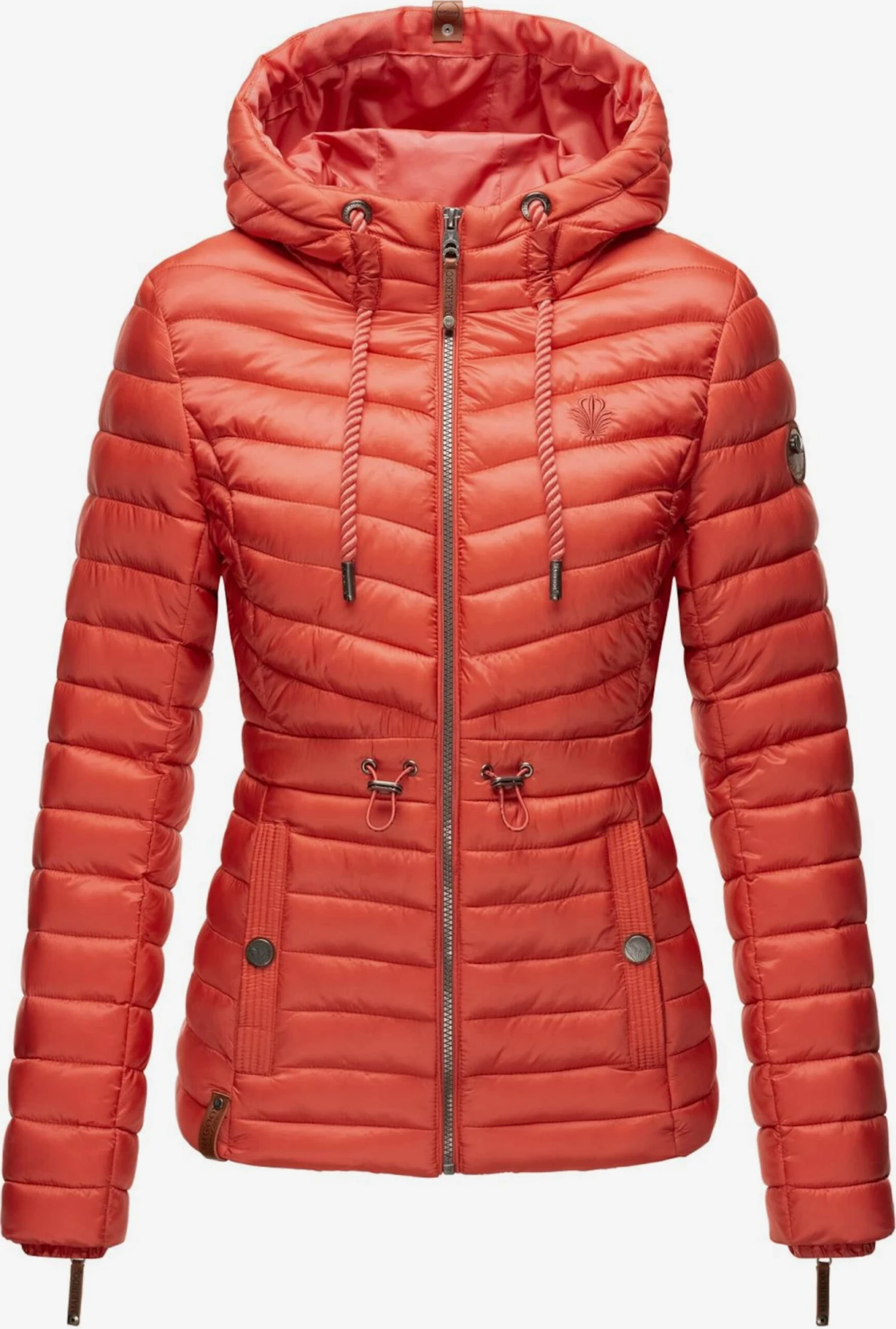 Marikoo Vestes De Mi-saison Veste Mi-saison Aniyaa Femme Corail 3 Marikoo Vestes De Mi-saison Veste Mi-saison Aniyaa Femme Corail