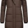 Marikoo Manteaux Dhiver Manteau D’hiver Femme Marron -Marikoo 5457b823593cadb2f8ca8480136d1e06