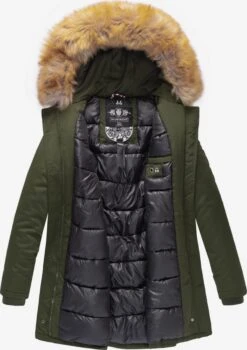 Marikoo Parkas Parka D’hiver Karmaa Femme Olive -Marikoo 5759996c9213ca24ee971c4c18e82fb6