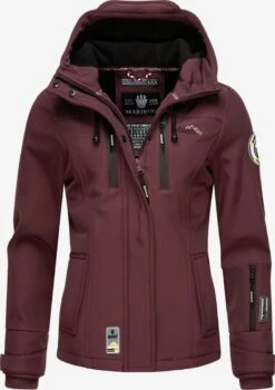 Marikoo Vestes De Mi-saison Veste Mi-saison Kleine Zicke Femme Rouge / Bordeaux