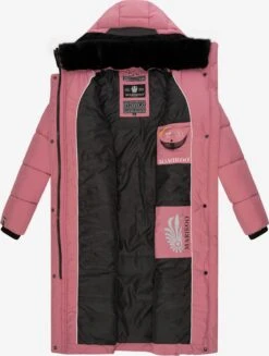 Marikoo Manteaux Dhiver Manteau D’hiver Femme Rose -Marikoo 58fc6c27cf289e85e3a0634d202e5e43