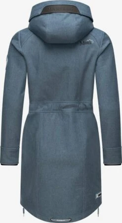 Marikoo Parkas Parka Mi-saison Femme Bleu -Marikoo 5da91352b88fc64489191aa7e7496806