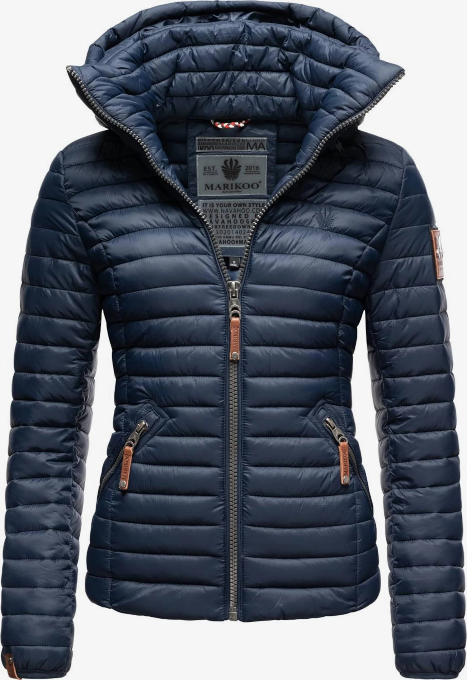 Marikoo Vestes De Mi-saison Veste Mi-saison Löwenbaby Femme Bleu 3 Marikoo Vestes De Mi-saison Veste Mi-saison Löwenbaby Femme Bleu