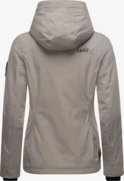 Marikoo Vestes De Mi-saison Veste Mi-saison Brombeere Femme Taupe -Marikoo 5ef95f46748f7b571d98c14ed43b07d1