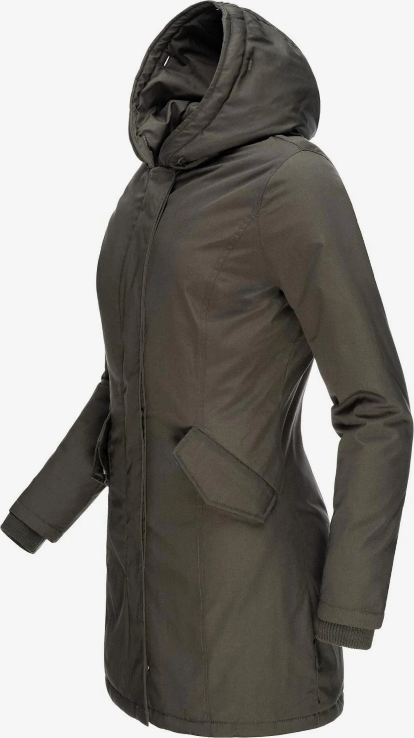 Marikoo Parkas Parka D’hiver Karmaa Femme Anthracite 6 Marikoo Parkas Parka D’hiver Karmaa Femme Anthracite – Image 4