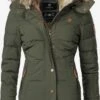 Marikoo Vestes Dhiver Veste D’hiver Nekoo Femme Kaki -Marikoo 5fc28f07cae538040db657bab28dae7e