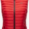 Marikoo Vestes Sans Manches Gilet Hasenpfote Femme Rouge -Marikoo 5fc91ae32d1b0811b7bc377df52e7f12