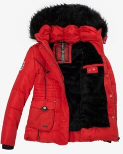 Marikoo Vestes Dhiver Veste D’hiver Vanilla Femme Rouge 17 Marikoo Vestes Dhiver Veste D’hiver Vanilla Femme Rouge -Marikoo 6069e2b7a322b100f1d556899e6013dd