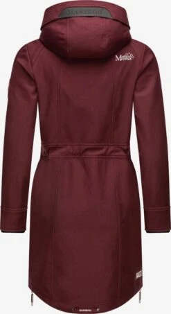 Marikoo Parkas Parka Mi-saison Femme Bordeaux -Marikoo 60941ca01fd21053fc57b4d687d42de4
