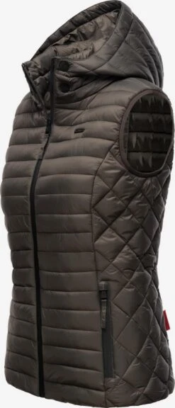 Marikoo Vestes Sans Manches Gilet Hasenpfote Femme Anthracite -Marikoo 62daff413b0f8d7c0cf9be140ed4e63e