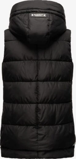 Marikoo Vestes Sans Manches Gilet Zarinaa Femme Noir -Marikoo 62e26e84857a2f3a6e04784352f8d444
