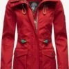 Marikoo Vestes De Mi-saison Veste Mi-saison Babetaa Femme Rouge Cerise -Marikoo 633c195587beec876a23ad92f22e066e