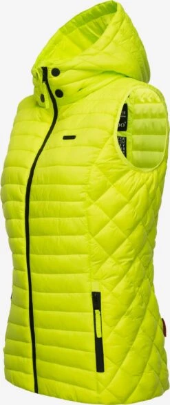 Marikoo Vestes Sans Manches Gilet Femme Citron Vert 9 Marikoo Vestes Sans Manches Gilet Femme Citron Vert -Marikoo 638cba7417477720c5e06d8269339568
