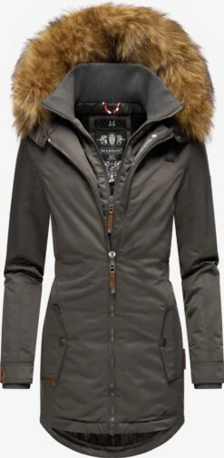 Marikoo Manteaux Dhiver Manteau D’hiver Sanakoo Femme Gris Foncé 11 Marikoo Manteaux Dhiver Manteau D’hiver Sanakoo Femme Gris Foncé -Marikoo 64ba06f3b9a96b0268f4b53ed9e87baf