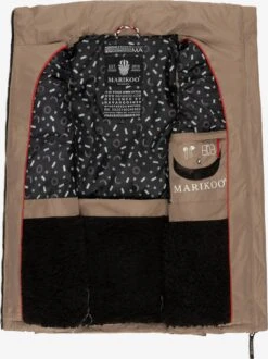 Marikoo Vestes Sans Manches Gilet Eisflöckchen Femme Marron -Marikoo 6546b0095726873bae7ad4574d66ae82