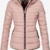 Marikoo Vestes Dhiver Veste D’hiver Amber Femme Rose -Marikoo 65eb3d399d20db348fafb3194914a389