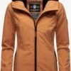 Marikoo Vestes De Mi-saison Veste Mi-saison Brombeere Femme Noisette -Marikoo 665fe03aed18e7793b737dcc4040cb73