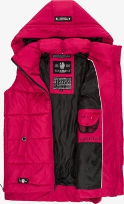 Marikoo Vestes Sans Manches Gilet Zarinaa Femme Pitaya -Marikoo 67b5f06e24d0f5252e803769ec3515ca