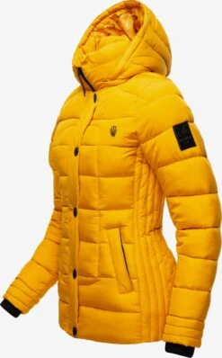 Marikoo Vestes Dhiver Veste D’hiver Qesraa Femme Jaune -Marikoo 6902f573db786877eaaf16293a133dcb
