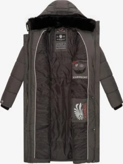 Marikoo Manteaux Dhiver Manteau D’hiver Femme Anthracite -Marikoo 6931b06afee884fc1dea260475c4d51b