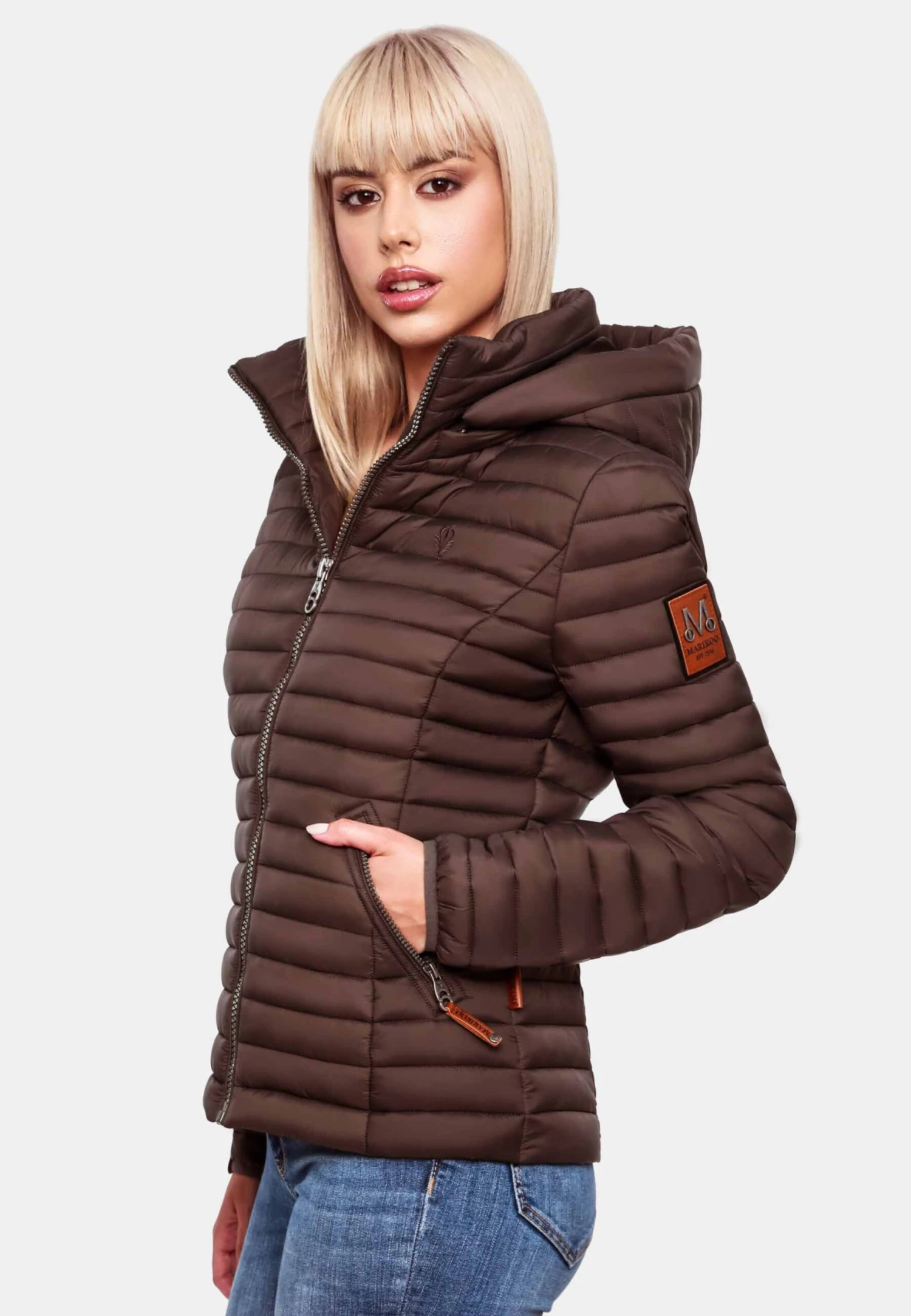 Marikoo Vestes De Mi-saison Veste Mi-saison Löwenbaby Femme Chocolat 8 Marikoo Vestes De Mi-saison Veste Mi-saison Löwenbaby Femme Chocolat – Image 6