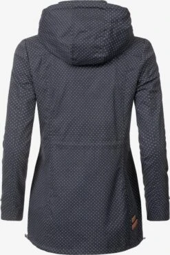 Marikoo Parkas Parka Mi-saison Nyokoo Femme Bleu Nuit -Marikoo 6ae745abaf519fb39af3034b52d4045b