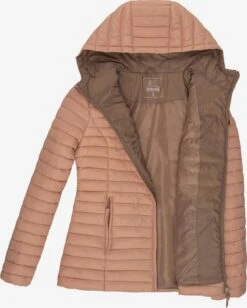 Marikoo Vestes De Mi-saison Veste Mi-saison Asraa Femme Rose -Marikoo 6b9dfd2fcc48711b9d8c4f76023f473d