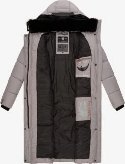 Marikoo Manteaux Dhiver Manteau D’hiver Femme Gris -Marikoo 6c992a8e10fd825add95732b73de2e68