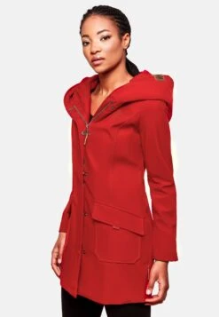 Marikoo Manteaux De Pluie Manteau Fonctionnel Mayleen Femme Rouge -Marikoo 717c98a5d04a8d211edbb1c4624656d2